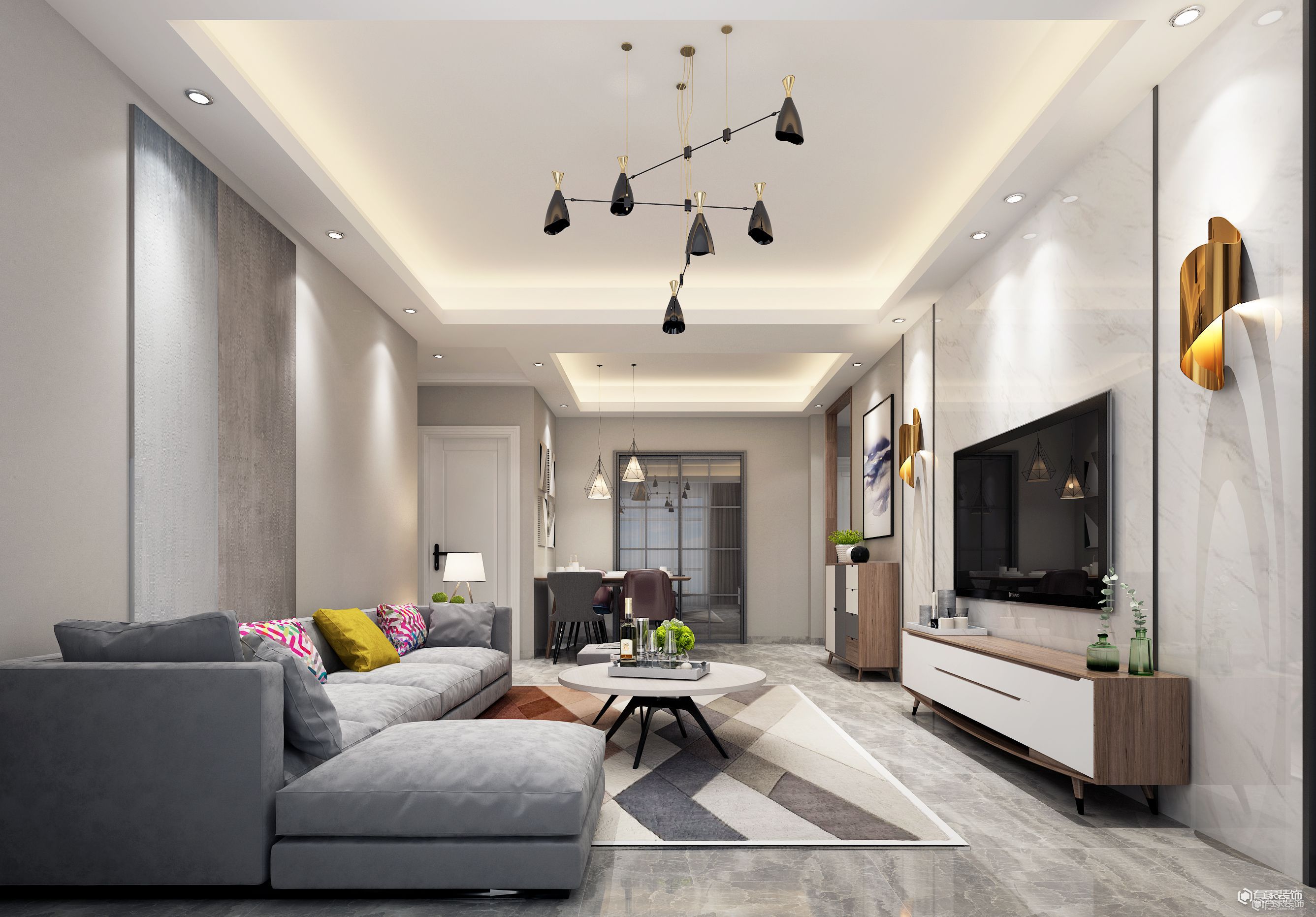 60-70平米小面積戶型怎么裝修？這些案例可參考