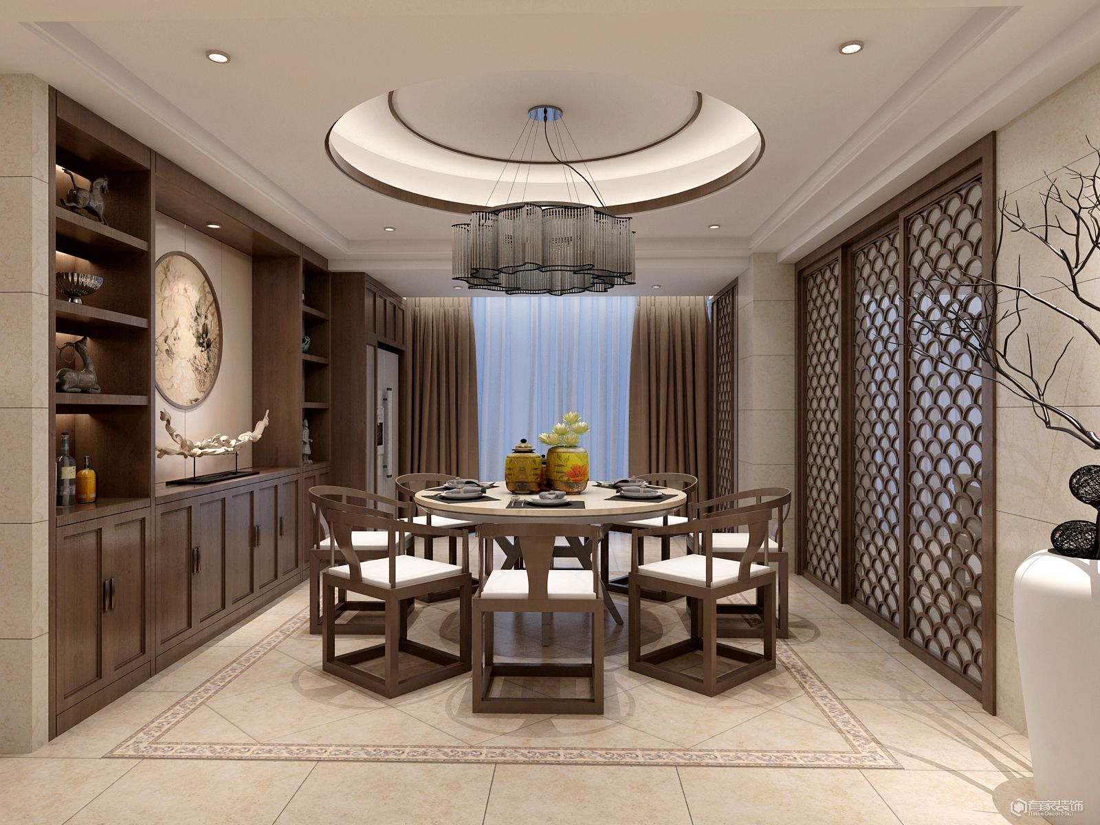 客廳與餐廳需要隔開(kāi)裝修嗎？