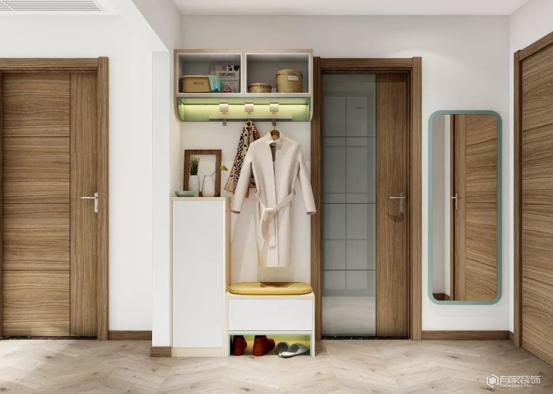廈門(mén)裝修公司教你如何協(xié)調(diào)鞋柜和玄關(guān)裝修 