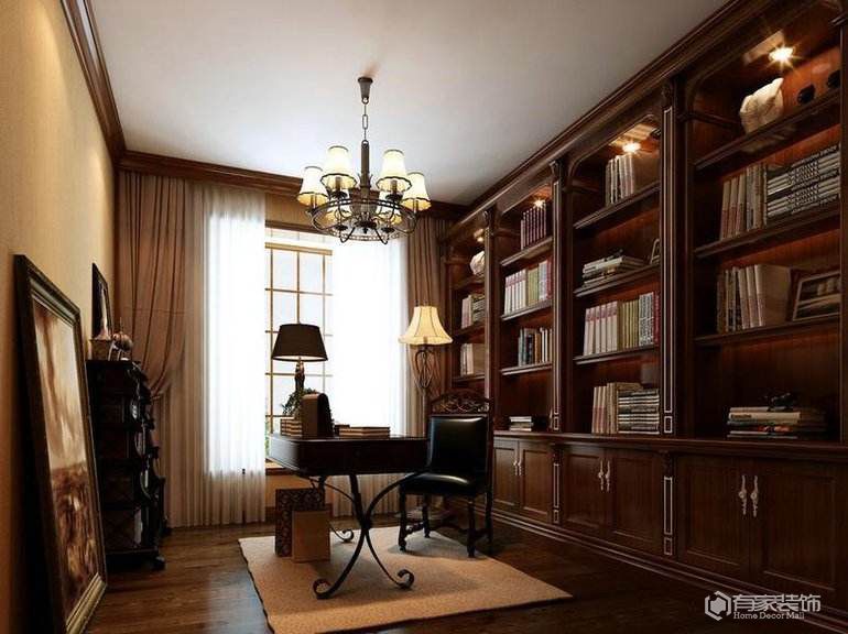 廈門裝飾公司教你如何打造書香氣息的書房！
