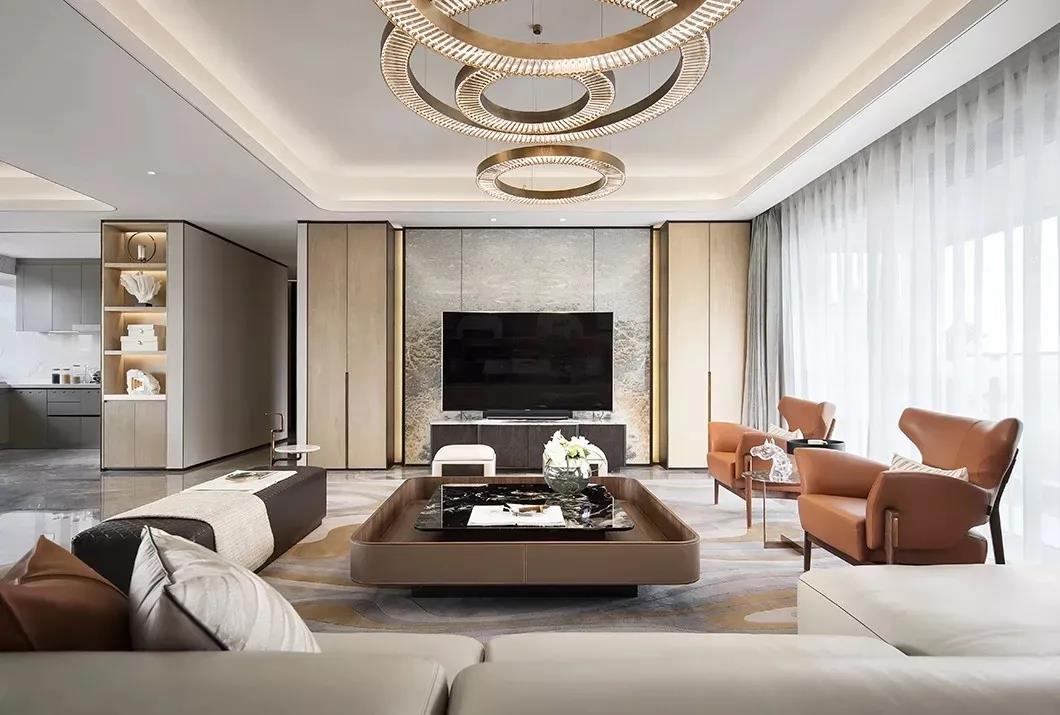 中聯(lián)觀云溪240㎡輕奢大平層：三代同堂的溫馨感，忘記風(fēng)格的設(shè)計(jì)感