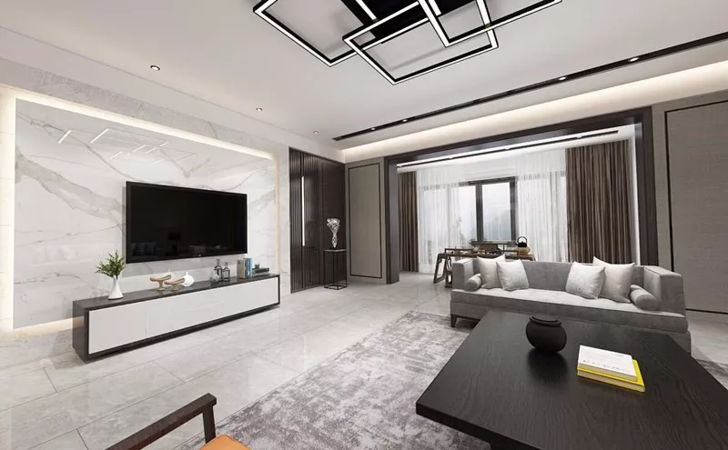 湖邊御景305㎡現(xiàn)代風(fēng)格，在舒適時(shí)尚里碰撞出個(gè)性火花！