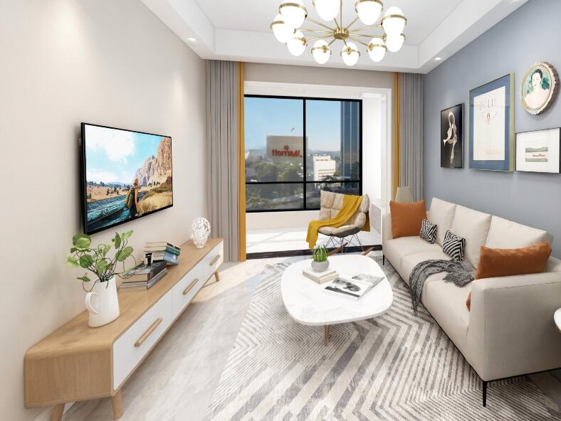 【三代同堂】69平米北歐風(fēng)三居室，砸墻擴(kuò)容，超多儲(chǔ)物空間！