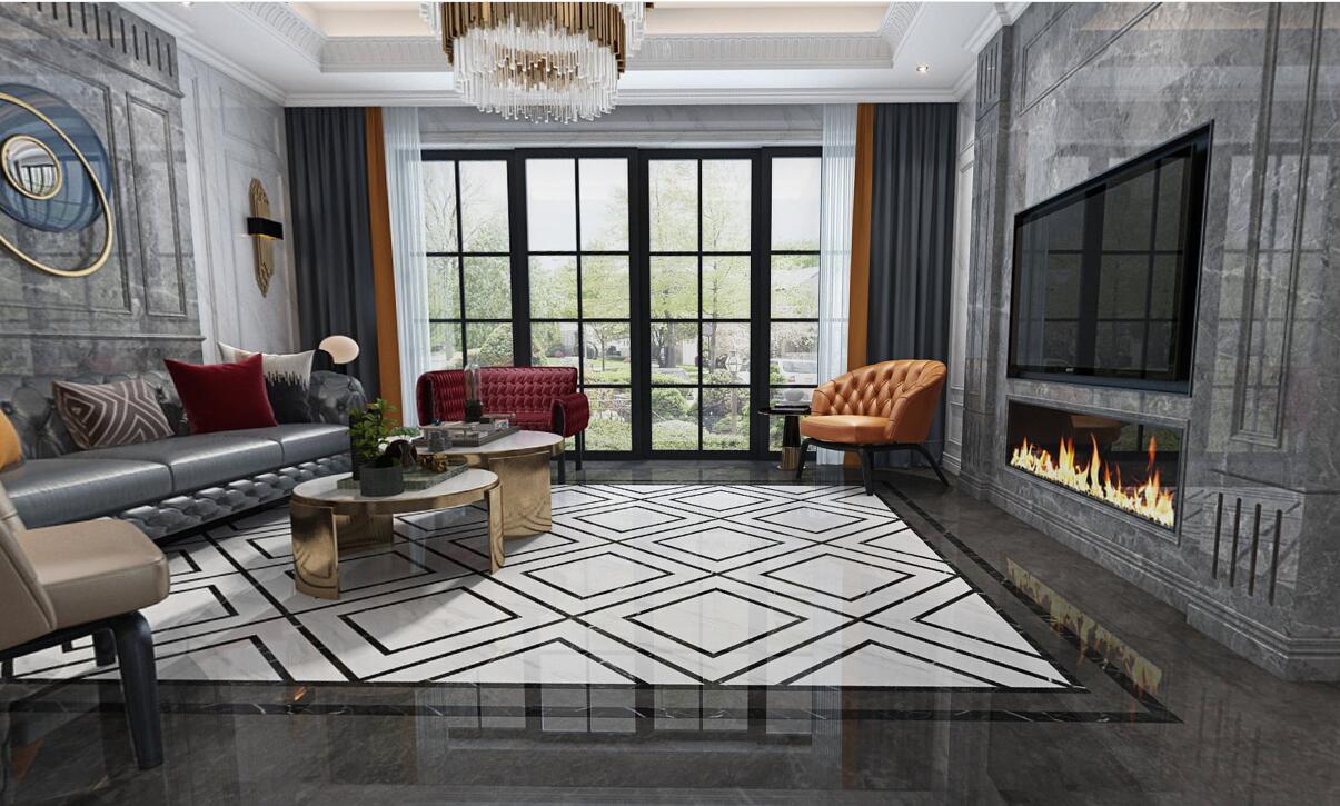 300㎡輕奢風(fēng)別墅，大理石讓藝術(shù)生活化！