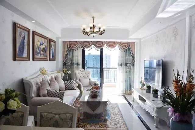 廈門 海晟維多利亞 118㎡簡歐三居室，多功能陽臺(tái)讓人羨慕！