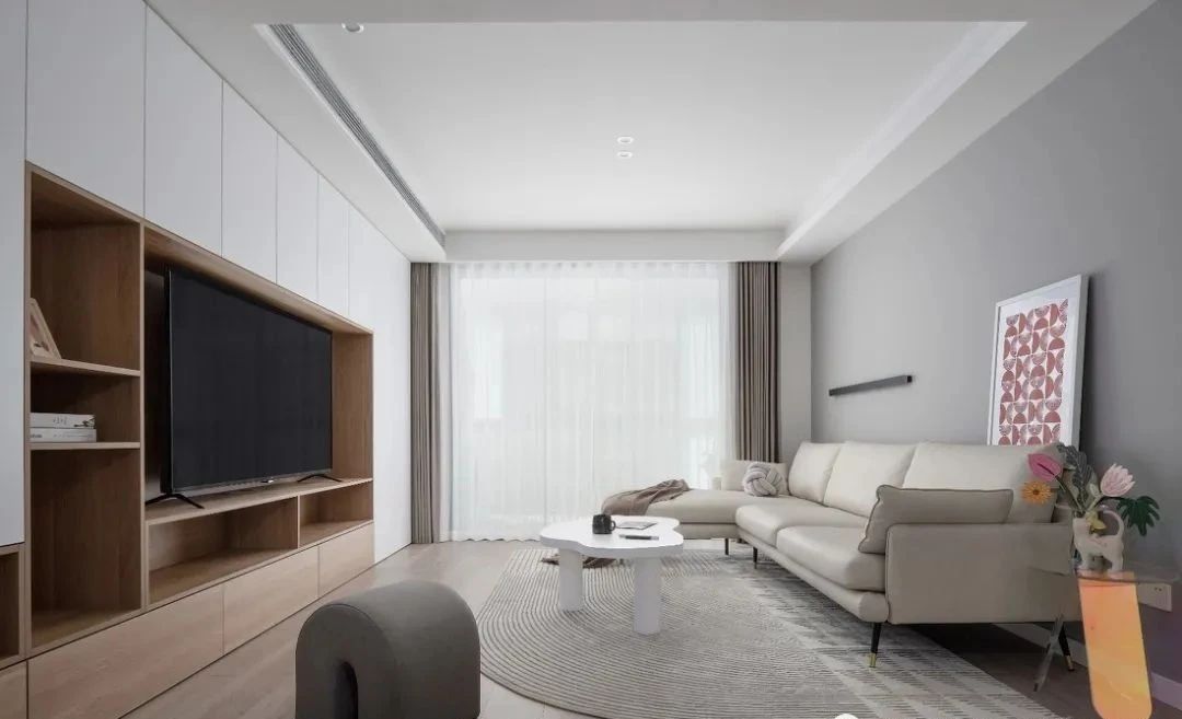 廈門領(lǐng)秀御園100㎡簡(jiǎn)約北歐風(fēng)，效果簡(jiǎn)潔大氣又有韻味！