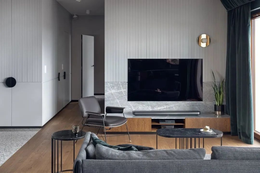 廈門玖和廣場100㎡現(xiàn)代輕奢，細(xì)節(jié)精致的設(shè)計(jì)