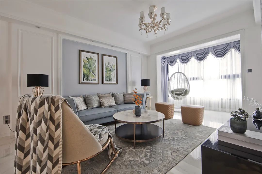 廈門建發(fā)天悅 130㎡簡歐風美宅，簡單裝修卻有好效果