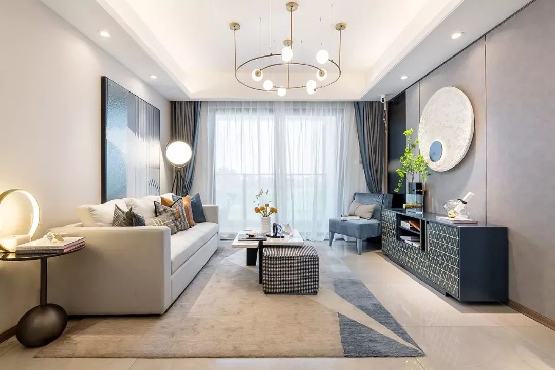 廈門融僑官邸125㎡現(xiàn)代輕奢，兒童房背景墻好夢幻