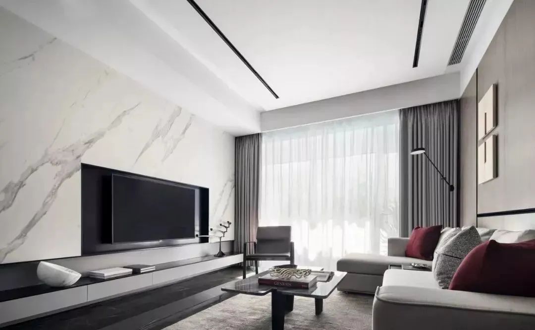 廈門國貿金海岸109㎡現(xiàn)代簡約，裝修效果讓人羨慕不已