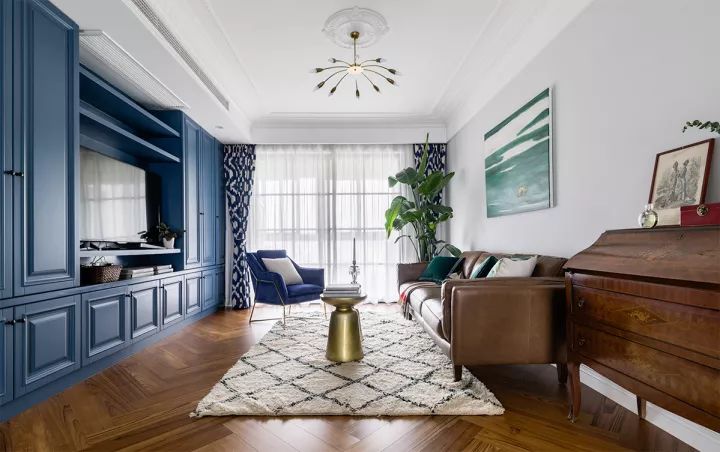 福泰海灣新城135㎡歐式混搭風(fēng)，現(xiàn)代與新古典的碰撞