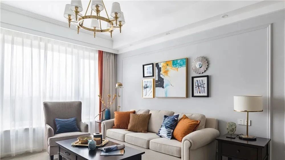   廈門海投過云溪128㎡優(yōu)雅美式，小巧有格調(diào)的品質(zhì)生活