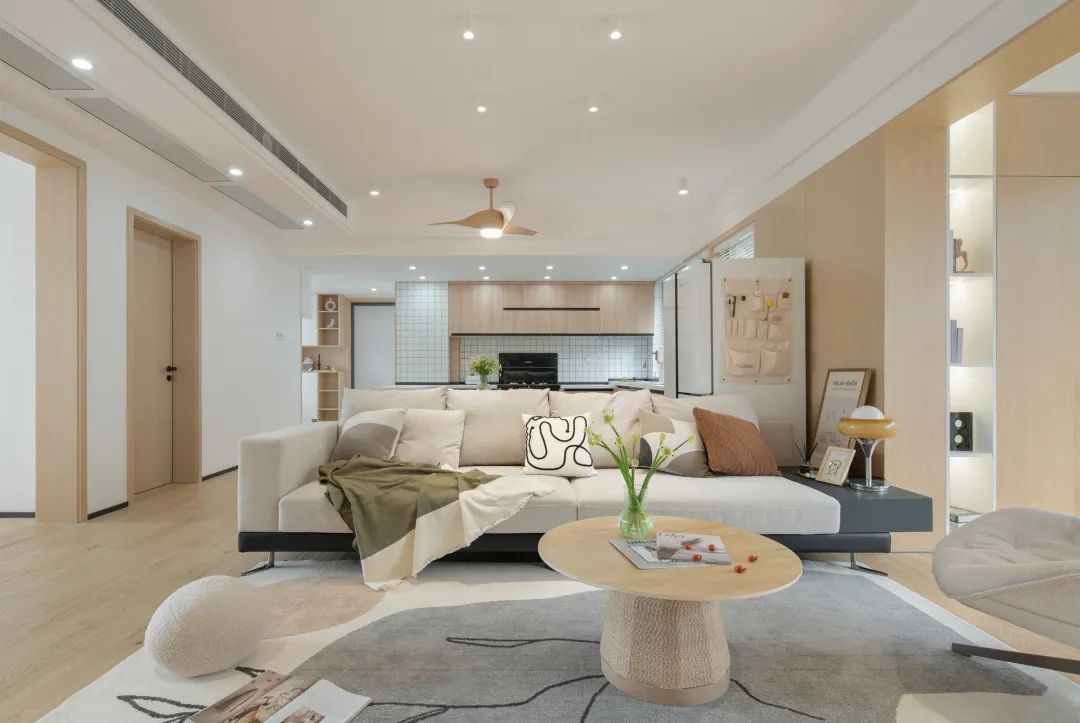 廈門新景國際城160㎡原木日式風(fēng)，每1㎡都充滿自然的氣息