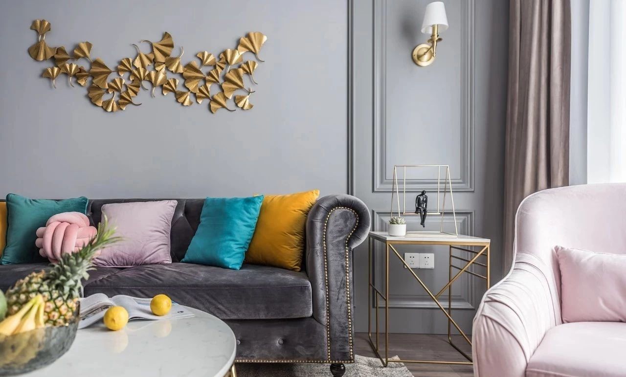 廈門當代天境120㎡輕奢風，充滿活力和溫馨的婚房設計