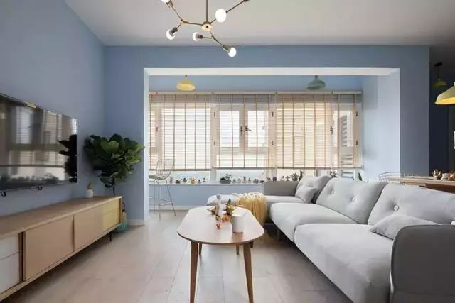 廈門建發(fā)天悅110㎡北歐風(fēng)，莫蘭迪配色，自然愜意