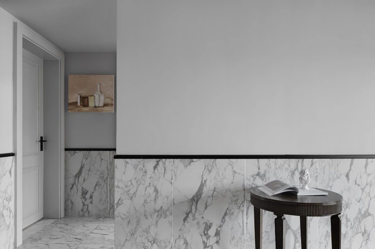 廈門國貿(mào)同悅122㎡現(xiàn)代黑白配，華麗舒適而高檔