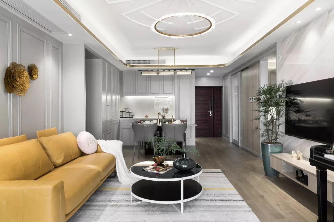 廈門中聯(lián)錦江御景120㎡現(xiàn)代輕奢，華麗精致，端莊氣質(zhì)