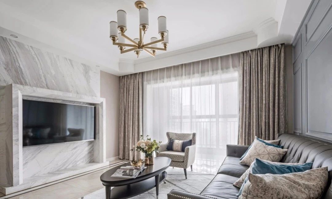 廈門中央公園城132㎡現(xiàn)代美式，優(yōu)雅而從容的品質生活