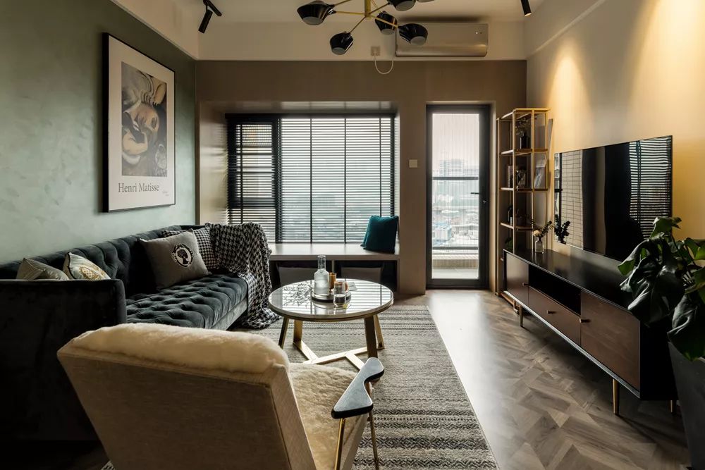 廈門 碧桂園浪琴灣 89㎡現(xiàn)代小復古，顯得情趣而雅致檔次