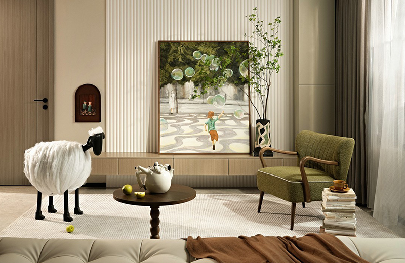 盧卡小鎮(zhèn) 115㎡現(xiàn)代風(fēng)格