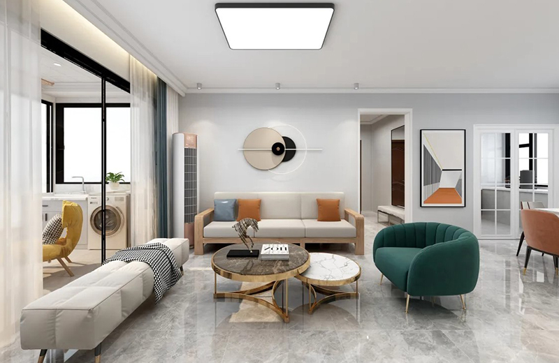 玖和廣場(chǎng) 118㎡現(xiàn)代風(fēng)格