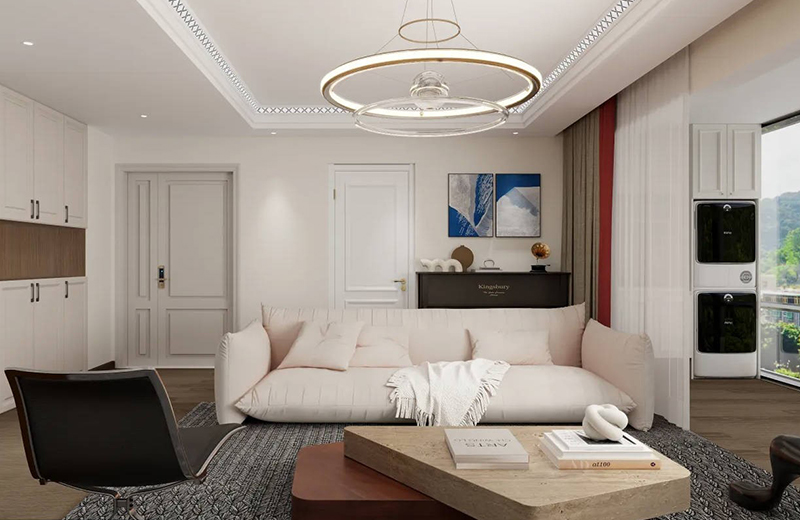 明豐財富中心 125㎡美式風格