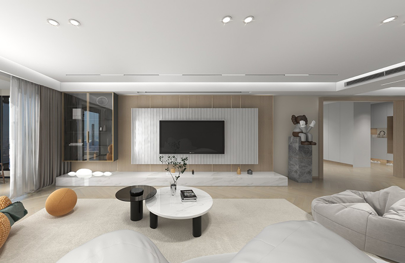 中航城國(guó)際社區(qū) 245㎡現(xiàn)代奶油