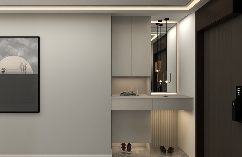 玄關(guān)裝修是否裝換鞋凳嗎？換鞋凳如何設(shè)計選擇？