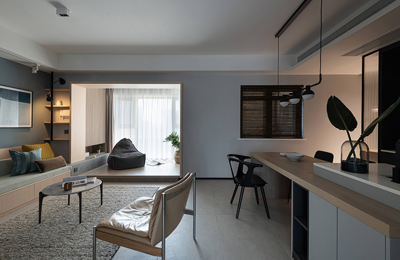 中央公園城 132㎡現(xiàn)代簡(jiǎn)約