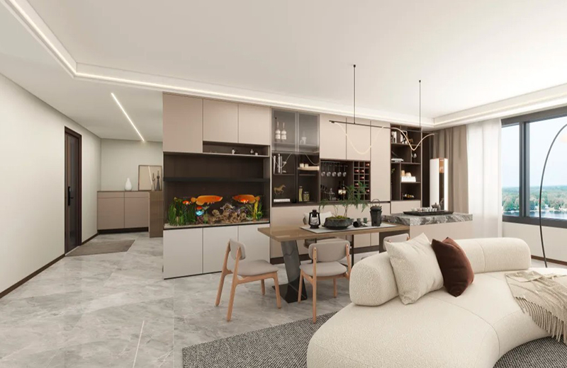 領(lǐng)翔國(guó)際 210㎡現(xiàn)代簡(jiǎn)約