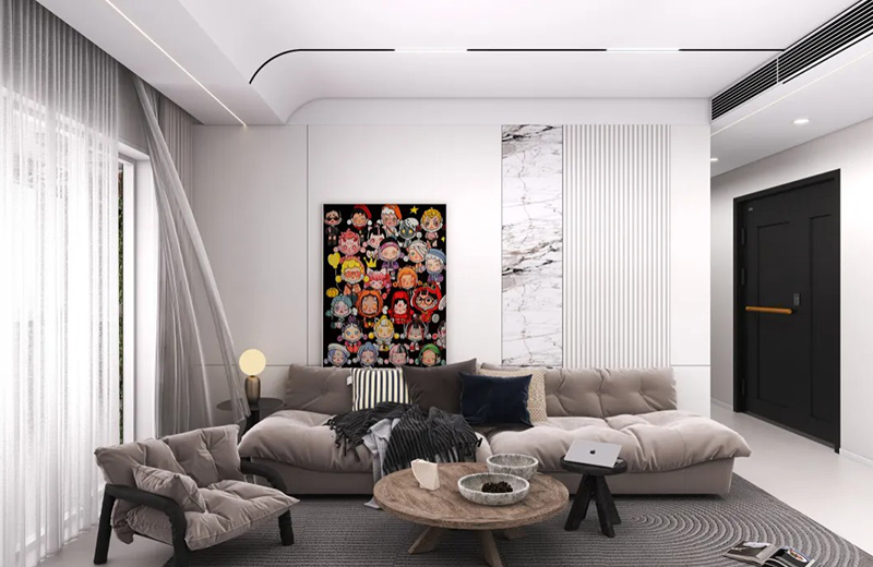 華潤(rùn)橡樹(shù)灣 130㎡現(xiàn)代簡(jiǎn)約