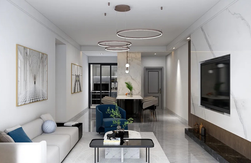 嘉盛豪園 115㎡現(xiàn)代風(fēng)格