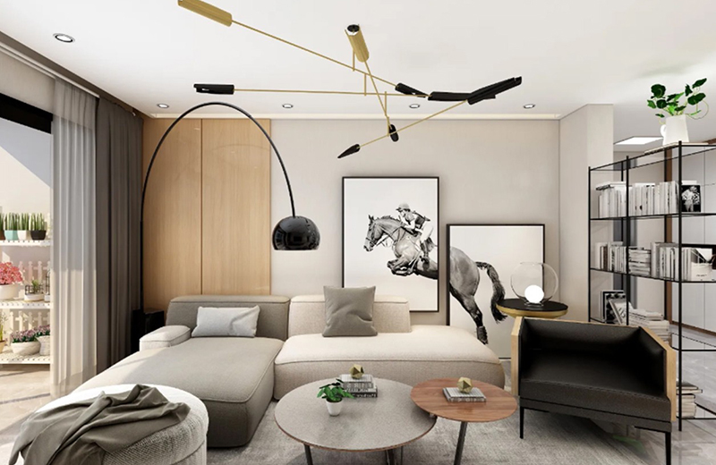 中駿天譽 125㎡現(xiàn)代風格