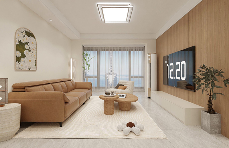 禹洲世紀海灣 127㎡極簡原木