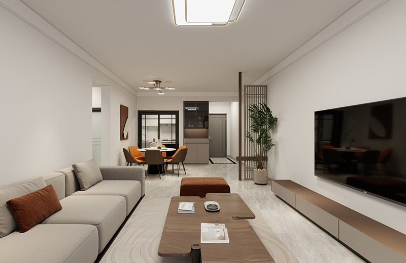 中駿四季陽光 123㎡現(xiàn)代風(fēng)格