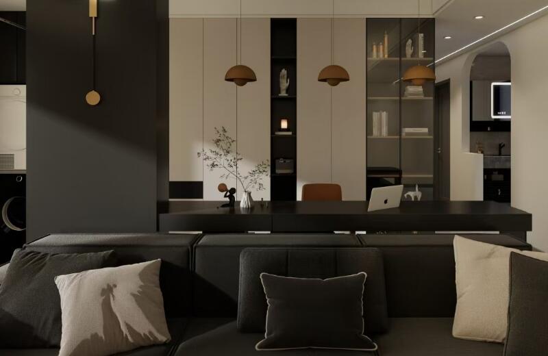 新景華府 140㎡現(xiàn)代風格