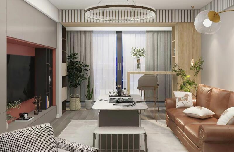 聯(lián)發(fā)欣悅灣 87㎡輕奢風(fēng)格